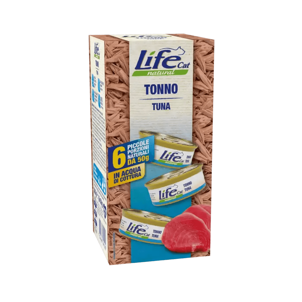 LIFE PET CARE - Life Cat Natural Multipack Per Gatti 6X50 Gr - Animalmania Store