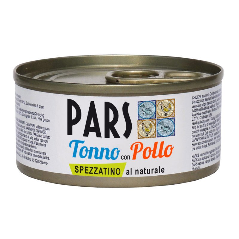 Pars - Pars Spezzatino Al Naturale 70gr - Animalmania Store