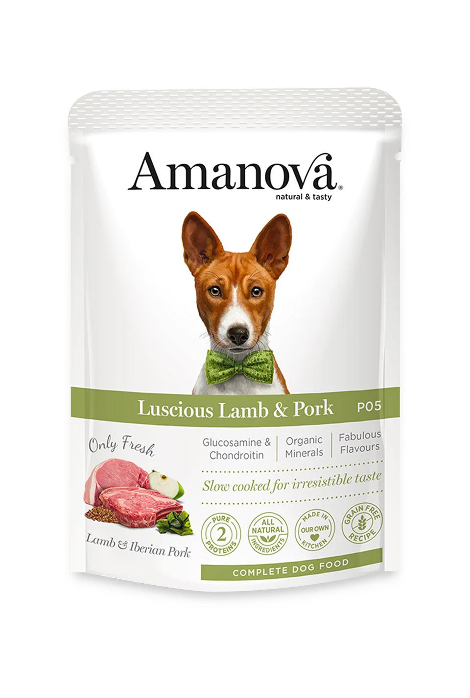 Amanova Cibo Per Cani Pouch 100gr
