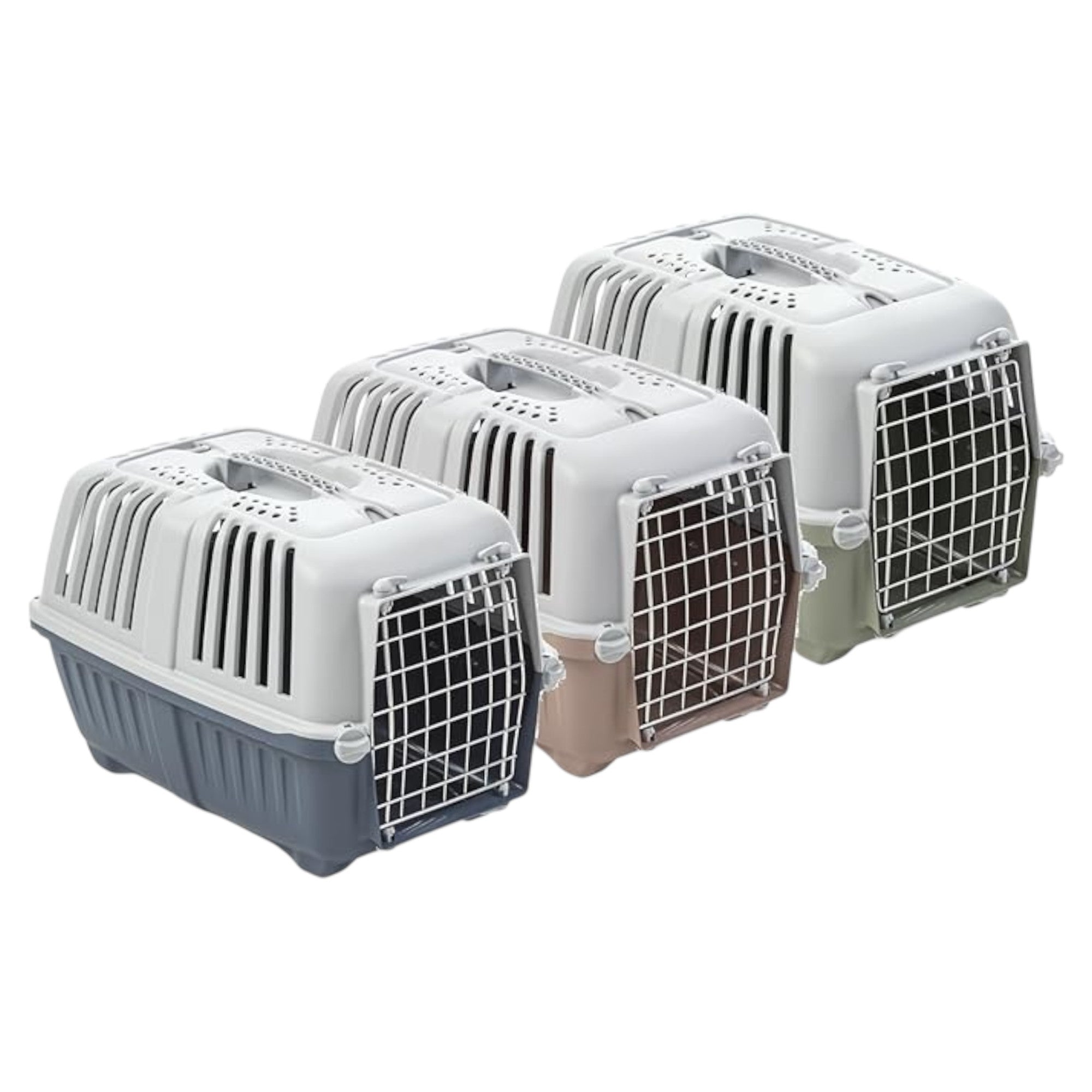Trasportino Pratiko 1 Metal 48x31,5x33h cm per cani e gatti
