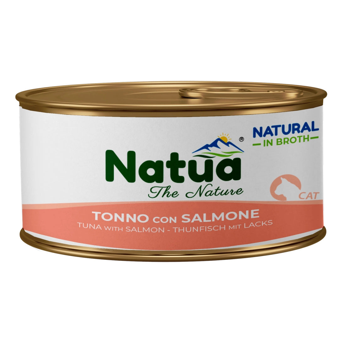 Natua Broth Cat 85 Gr Tonno Con Salmone