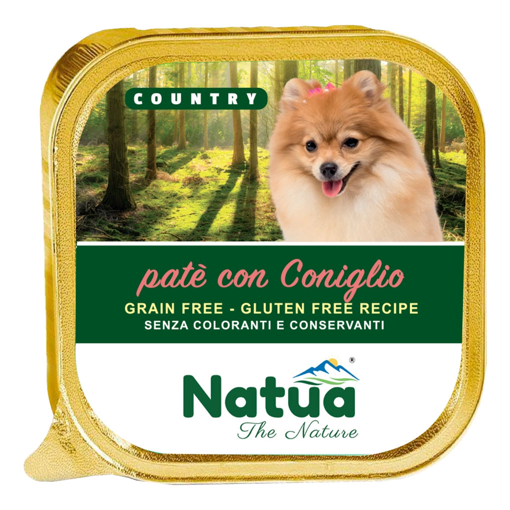 Natua Country Dog Gr.100 Coniglio
