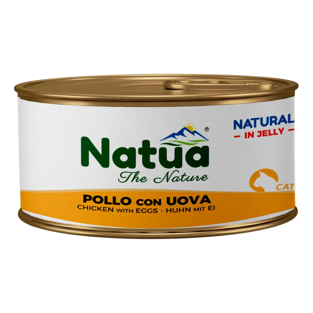 Natua Jelly Cat 85 Gr Pollo Con Uova