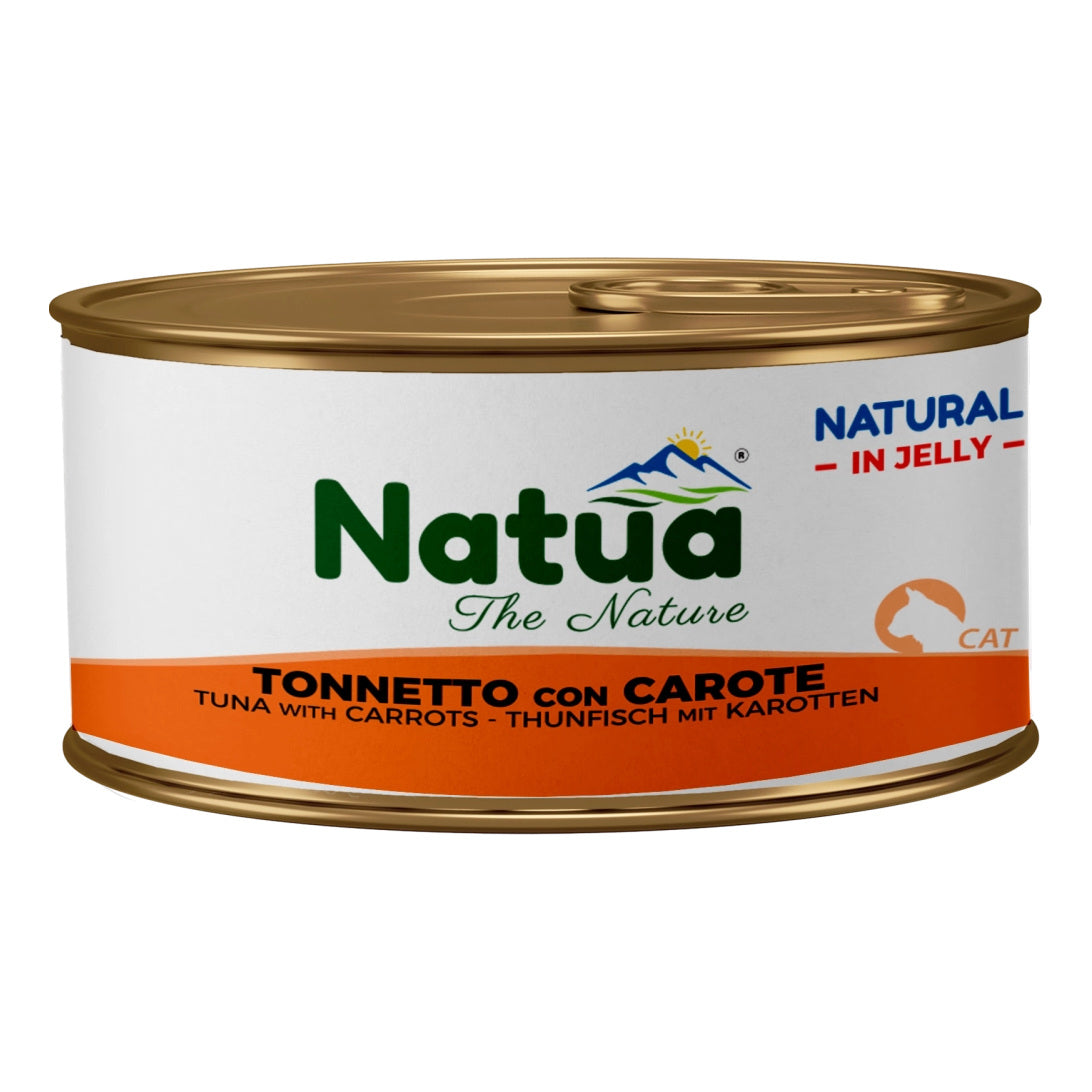 Natua Jelly Cat 85 Gr Tonnetto Con Carote