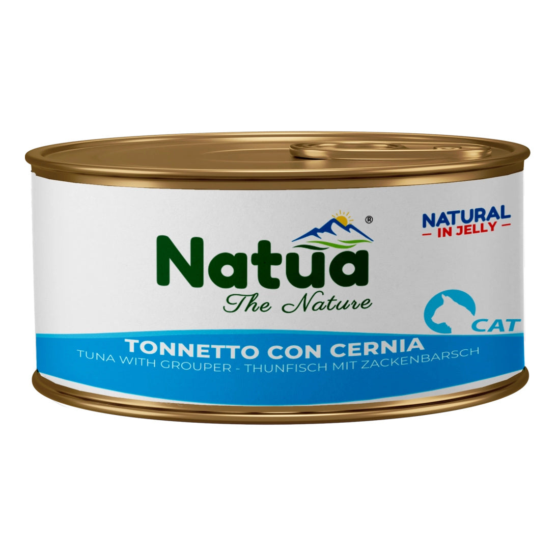 Natua Jelly Cat 85 Gr Tonnetto Con Cernia