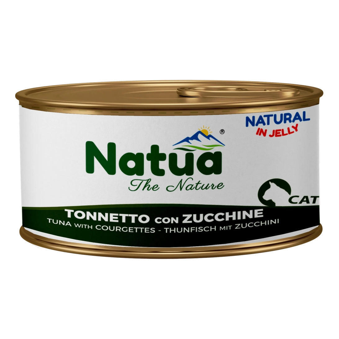 Natua Jelly Cat 85 Gr Tonnetto Con Zucchine