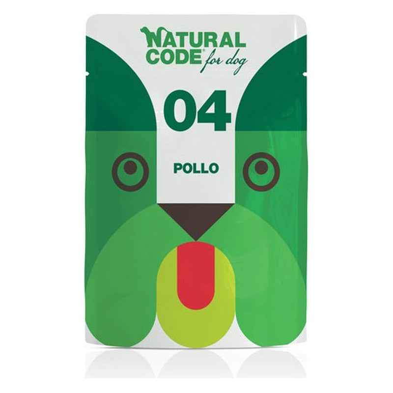 Natural Code Dog Busta 300 g - Umido per Cani - P04 Pollo