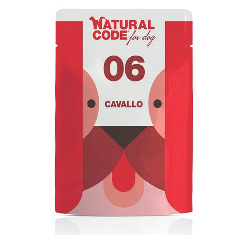 Natural Code Dog Busta 300 g - Umido per Cani - P06 Cavallo