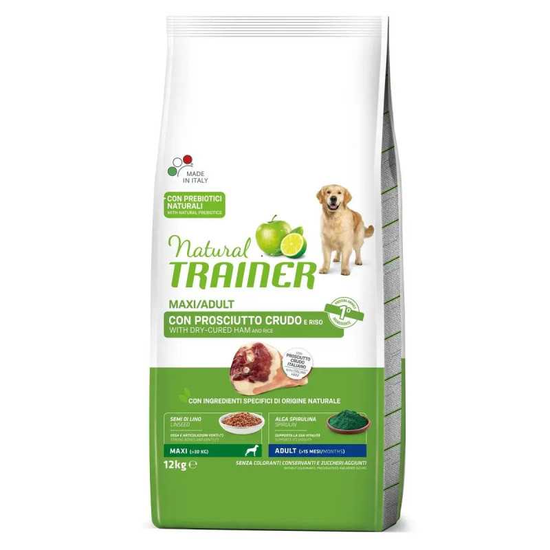 Natural Trainer Maxi Adult Prosciutto Crudo 12 kg