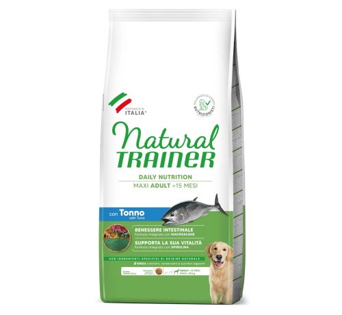 Natural Trainer Maxi Adult Tonno 12 kg