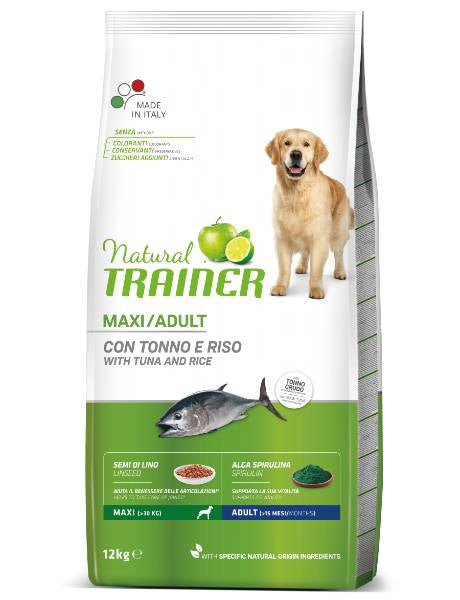 Natural Trainer Maxi Adult Tonno 12 kg
