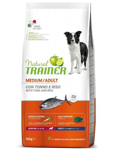 Natural Trainer Medium Adult Tonno 12 kg