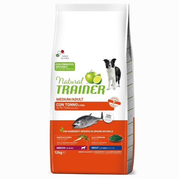 Natural Trainer Medium Adult Tonno 12 kg