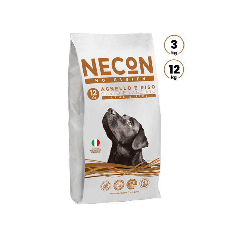 Necon No Gluten Agnello E Riso