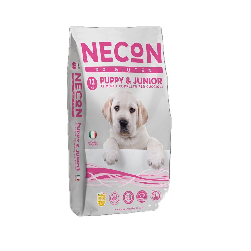 Necon Pet Food - Necon No Gluten Puppy & Junior - Animalmania Store