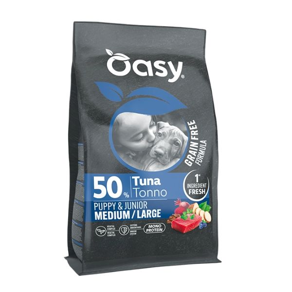 Oasy Cane Grain Free Puppy Medium/Large Tonno