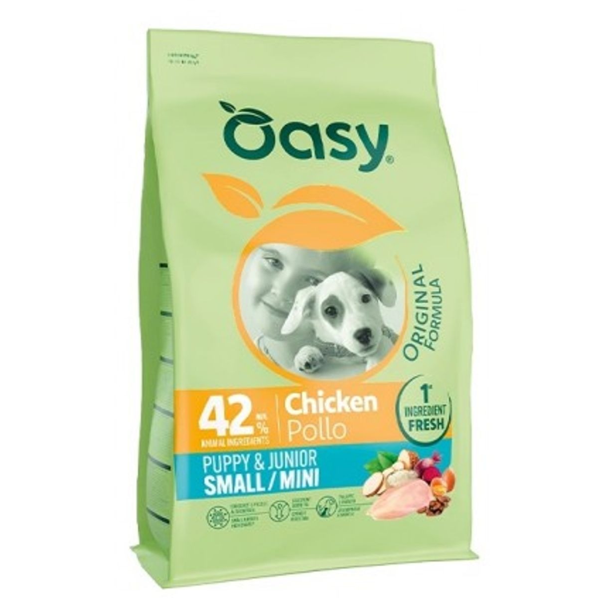 Oasy Cane Original Puppy Small/Mini Pollo