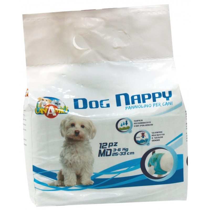 Croci - Croci - Dog Nappy Pannolini Medium 12 - Animalmania Store