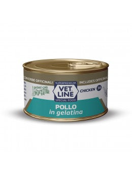 Cibo Umido per Gatti Vet line in Gelatina 70G