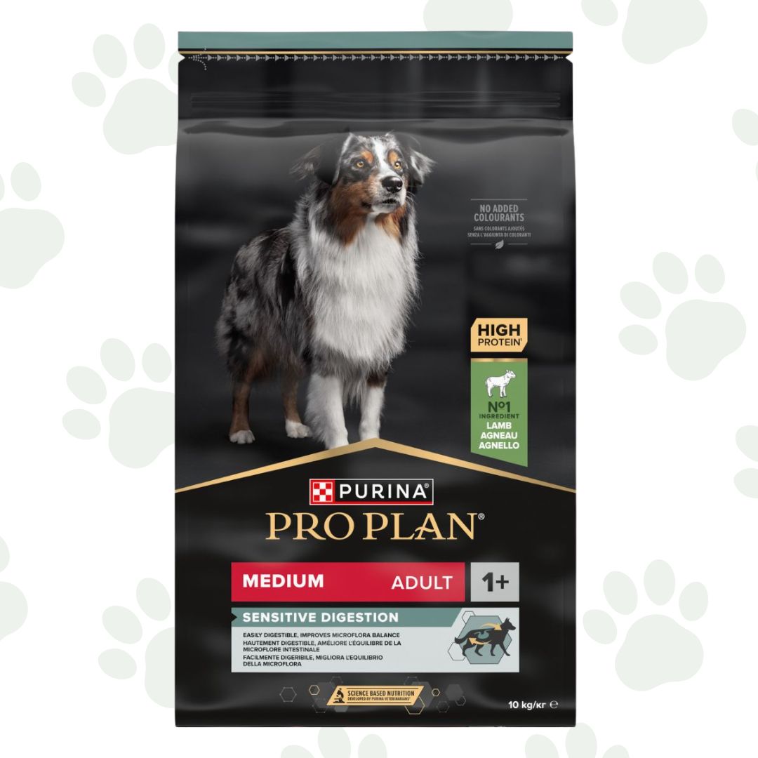 Purina Pro Plan Sensitive Digestion Medium Adult Agnello 10 kg