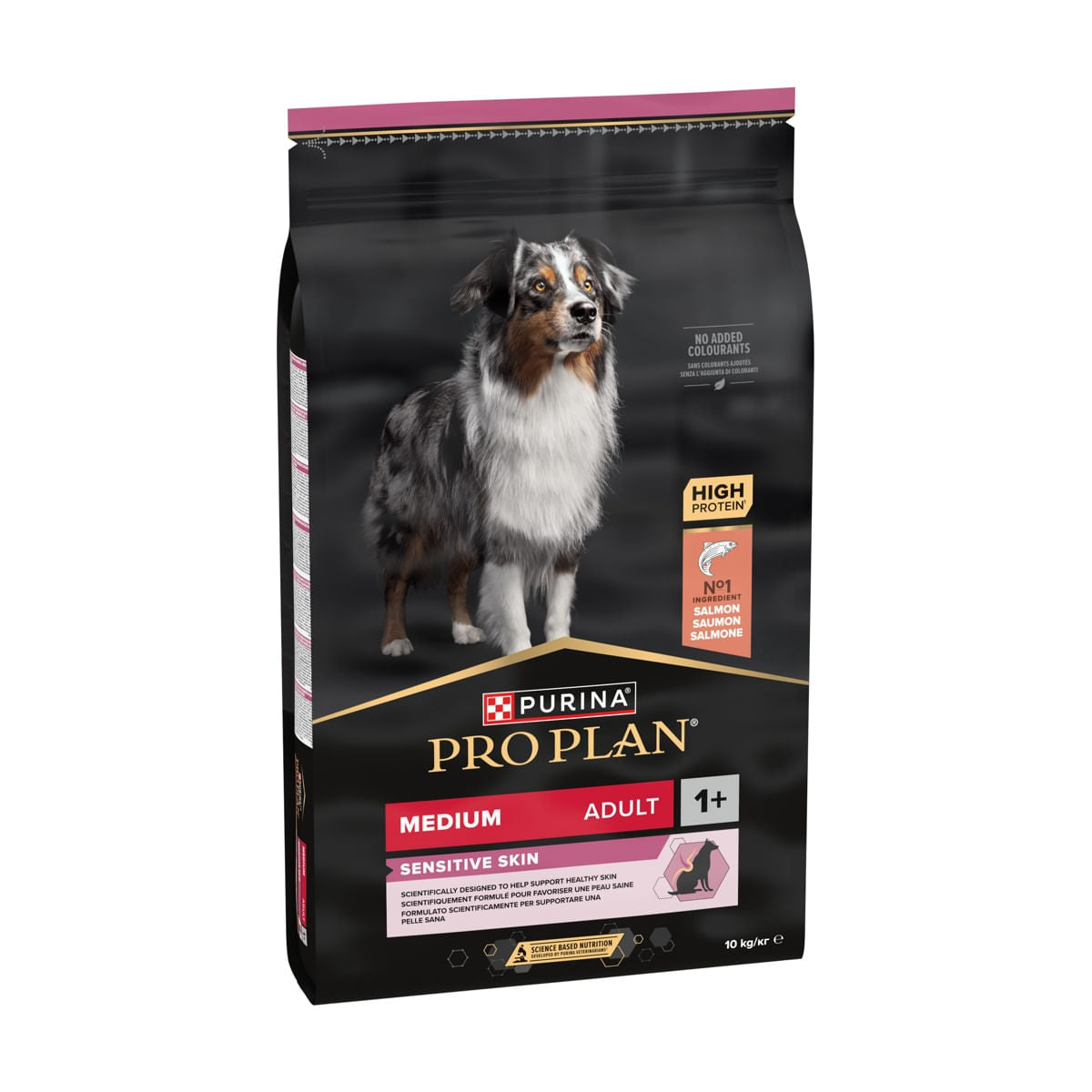 Purina Pro Plan Sensitive Skin Medium Adult Salmone 10 kg