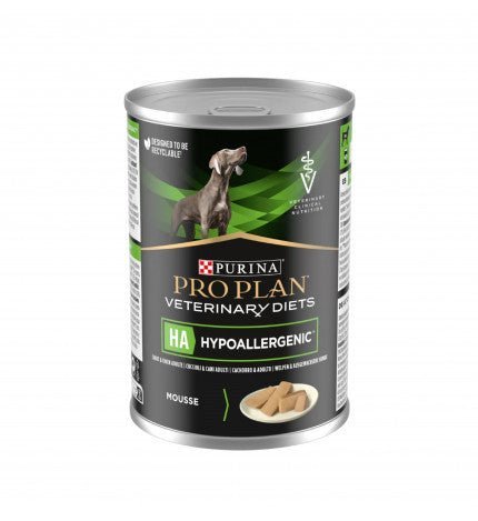 Purina Pro Plan - Purina Veterinary Diet Cane Ha - Hypoallergenic Multipack 12x400g - Animalmania Store