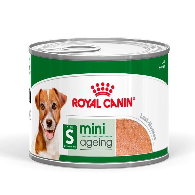 Royal canin - Royal Canin Mini Aging 8+ Patè Lattina 195gr - Animalmania Store