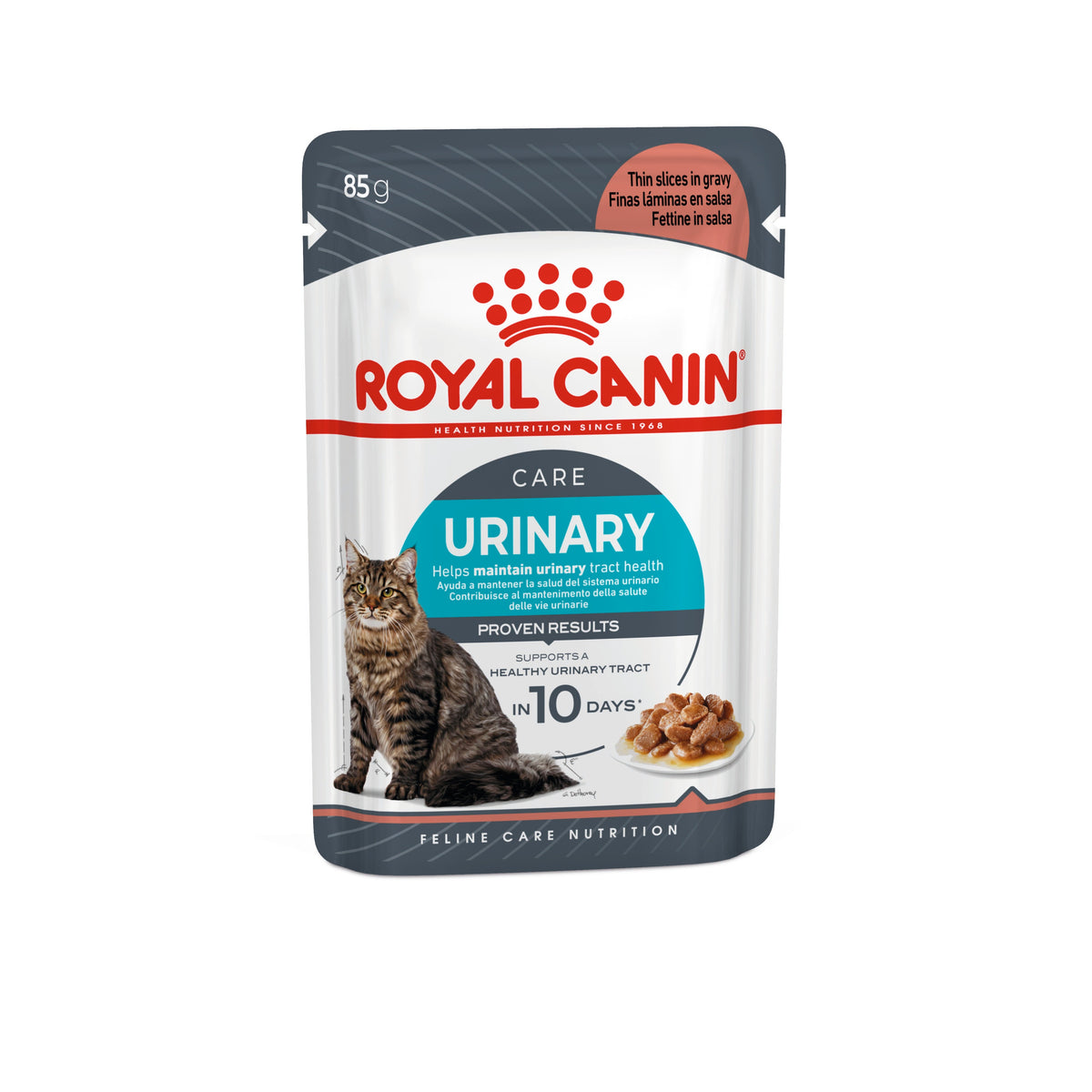 Royal Canin Urinary Care in salsa, bustina da 85 g, cibo umido per gatti adulti