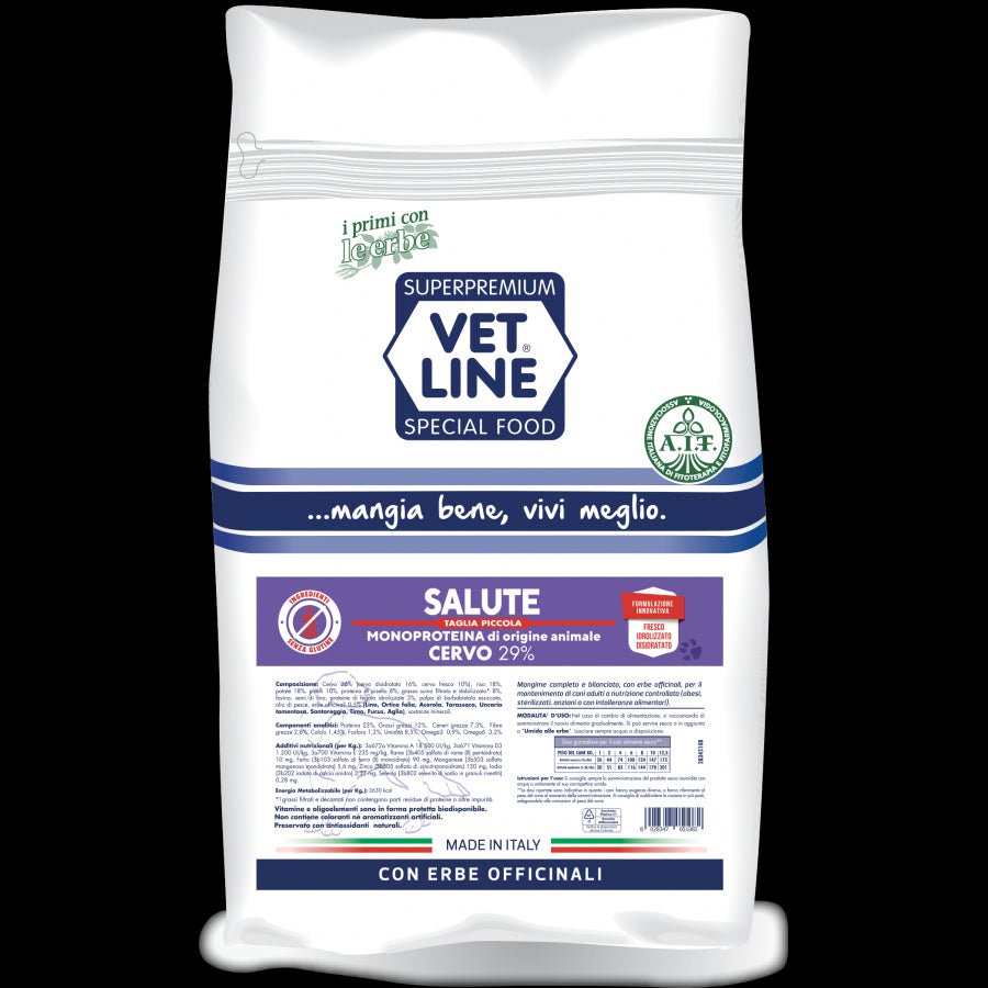 VetLine - Vet Line Salute Taglia Piccola 800gr - Animalmania Store