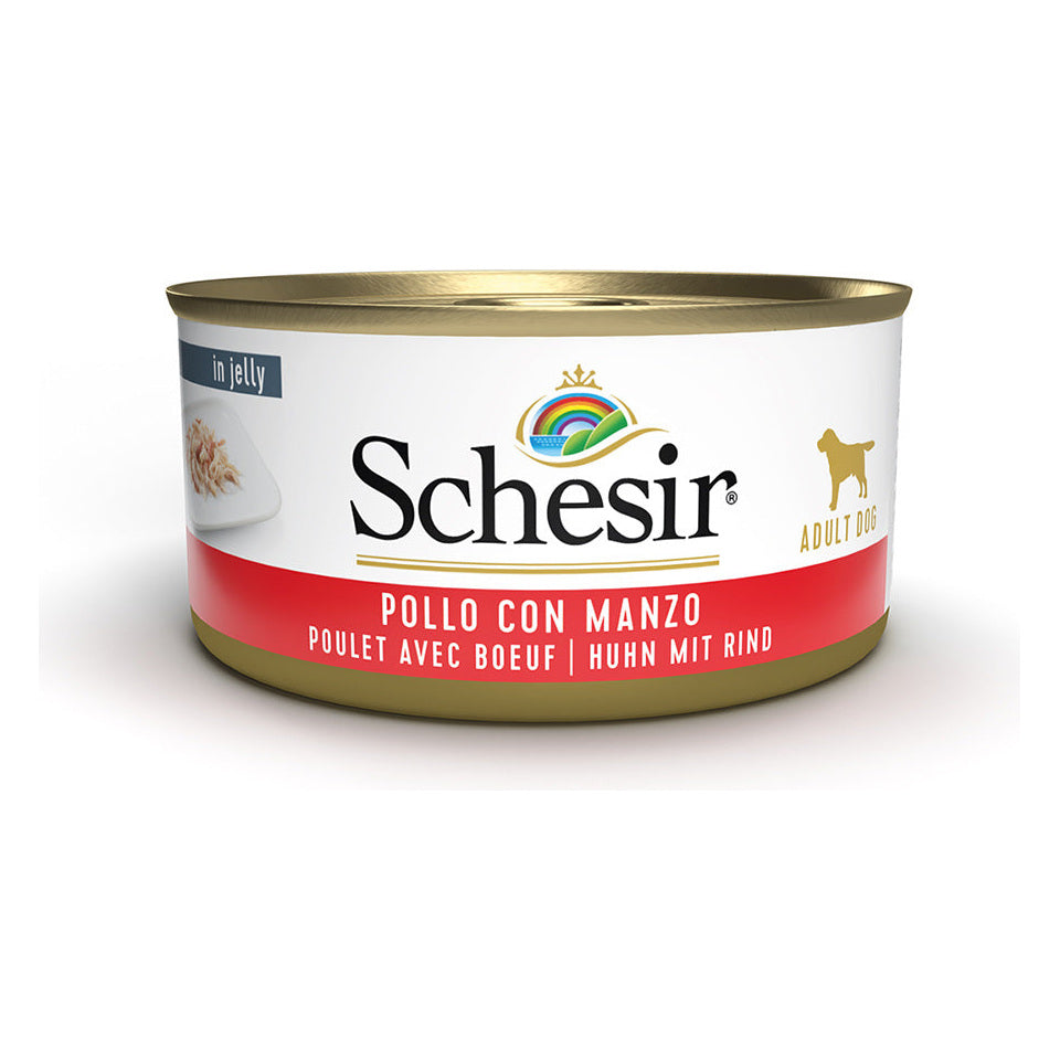 Schesir Cane Complements Lattina 150 g Pollo e Manzo