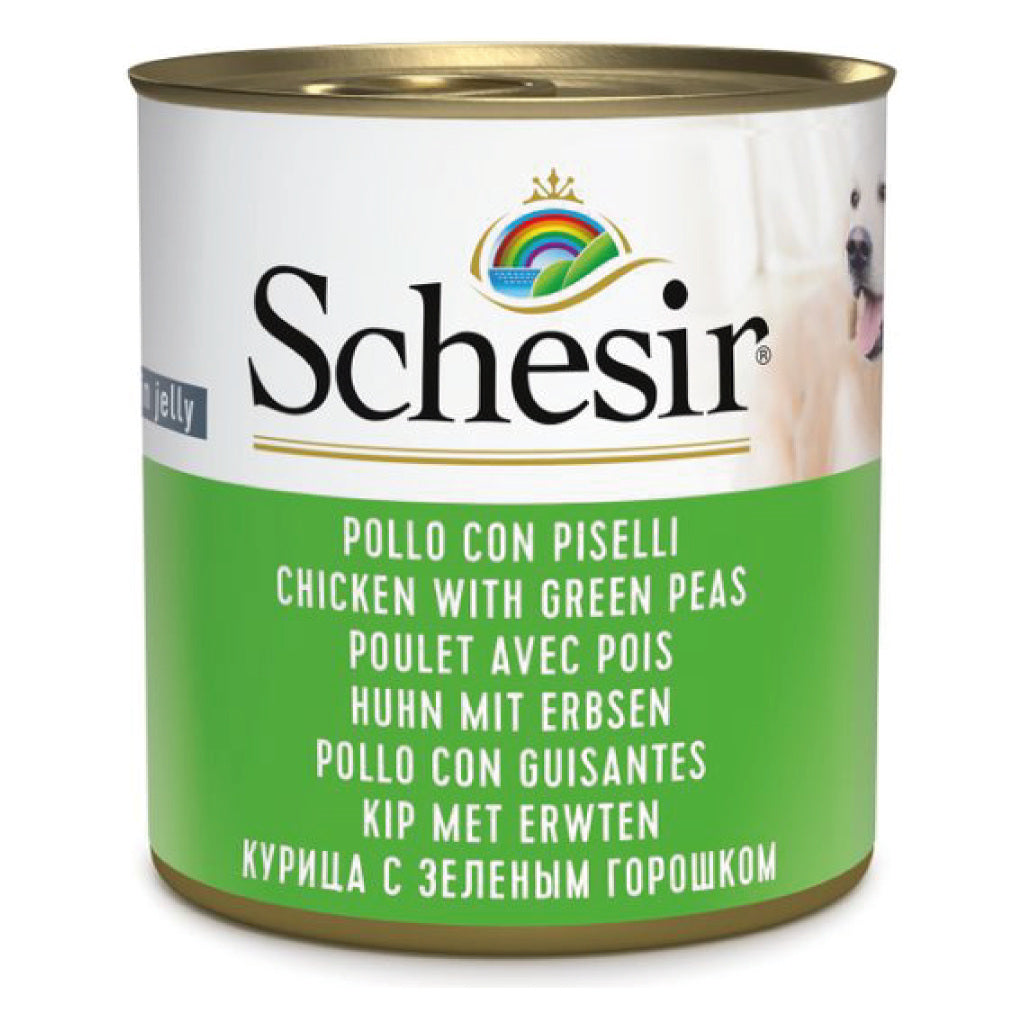 Schesir Cane Complements Lattina 285 g Pollo e Piselli