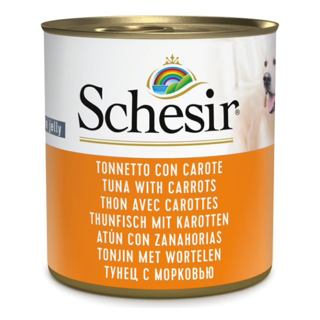 Schesir Cane Complements Lattina 285 g Tonnetto e Carote