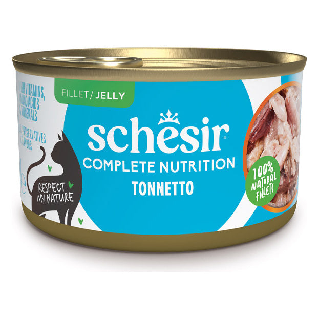 Schesir Gatto Latt. 85G Filetti In Gelatina Schesir Tonnetto