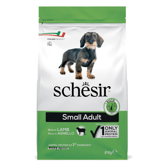 Schesir Cane Dry Original Small 2 kg Mantenimento Agnello