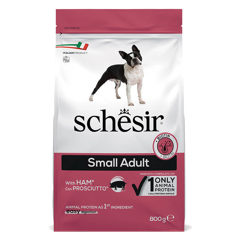Schesir Cane Dry Original Small 800 g Mantenimento Prosciutto