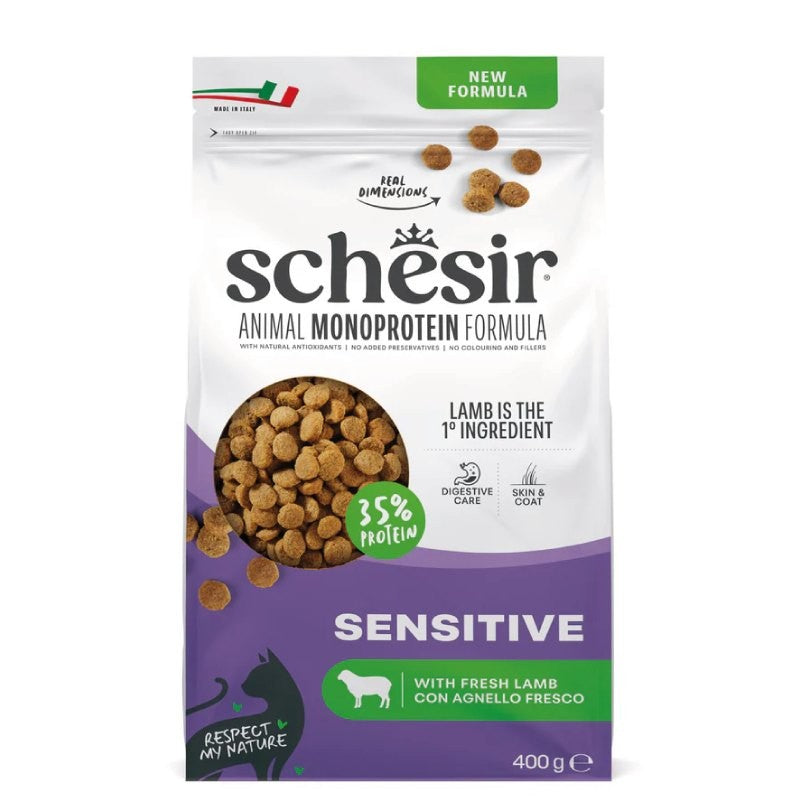 Schesir Animal Monoprotein Formula sacco 400 g per gatti