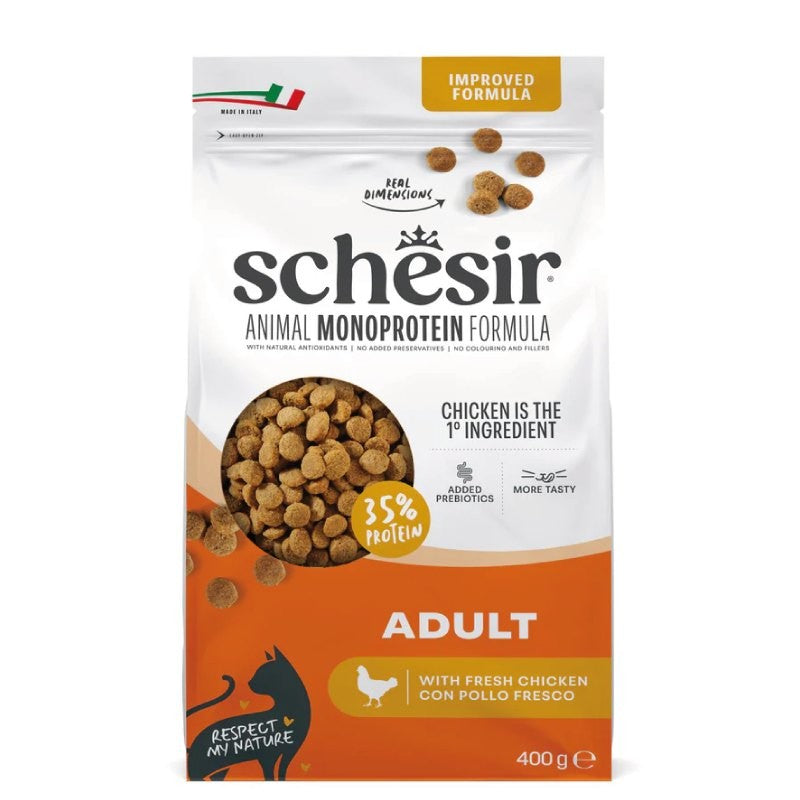 Schesir Animal Monoprotein Formula sacco 400 g per gatti