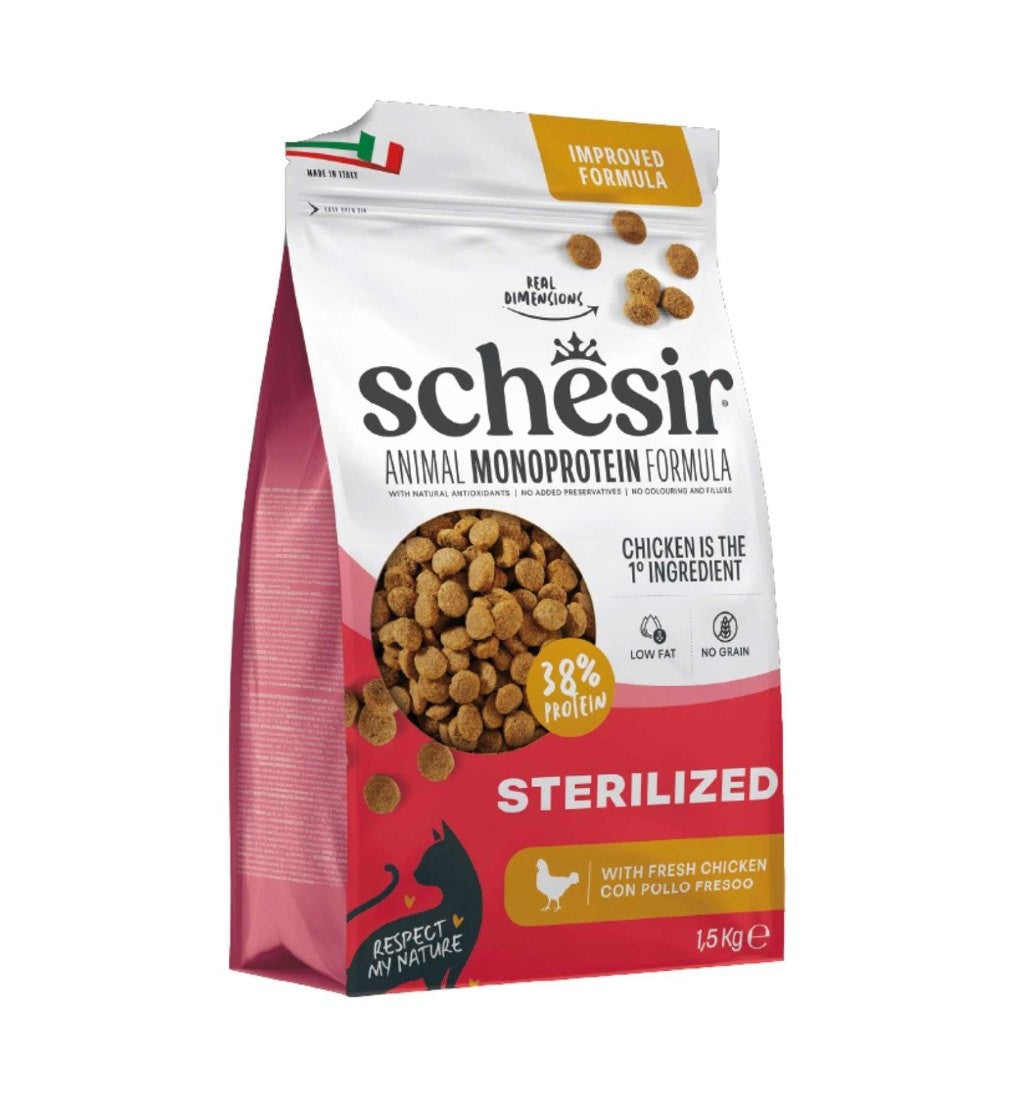 Schesir Animal Monoprotein Formula sacco 400 g per gatti
