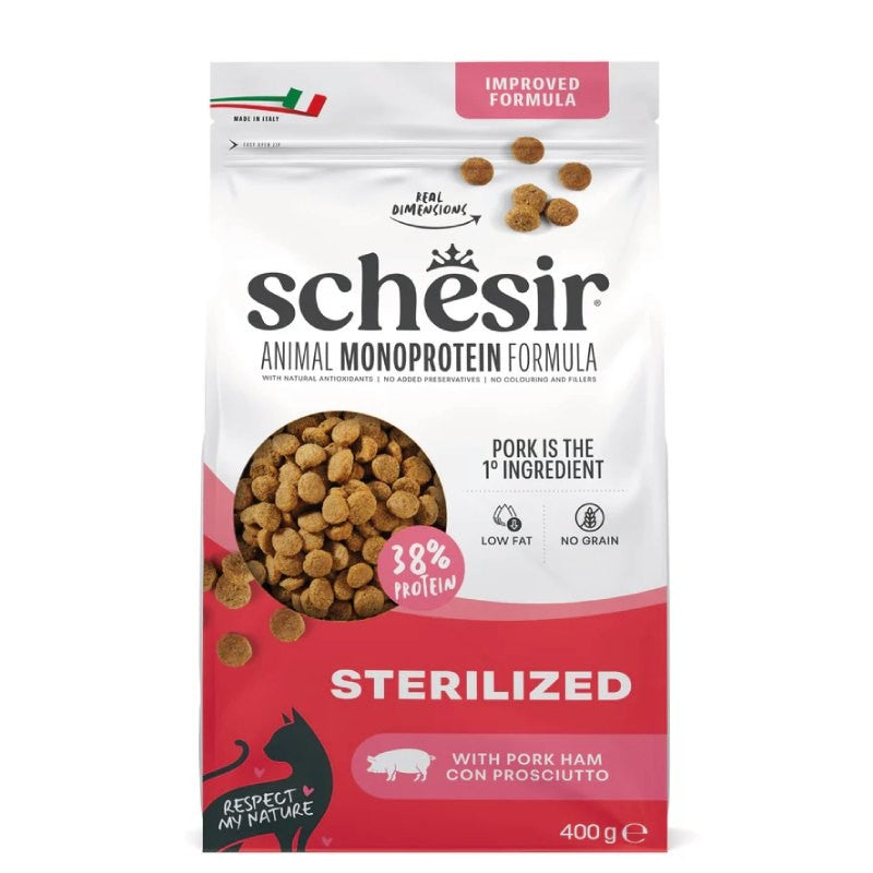 Schesir Animal Monoprotein Formula sacco 400 g per gatti