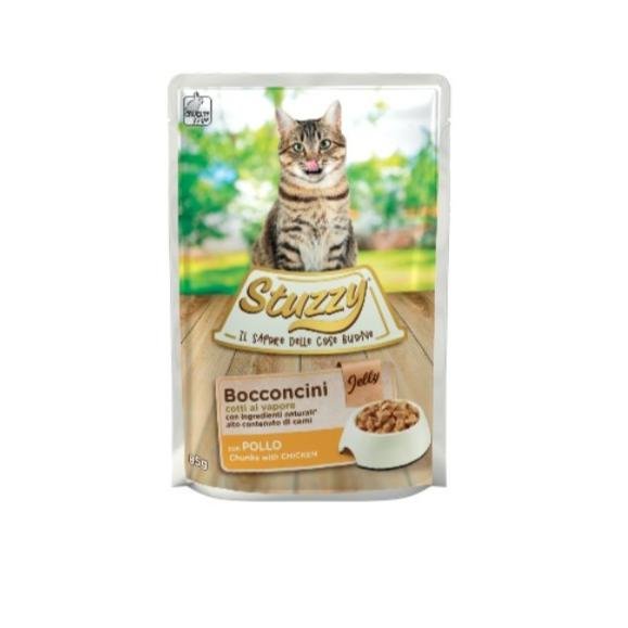 STUZZY - Stuzzy Cat Bocconcini Jelly 85Gr - Animalmania Store