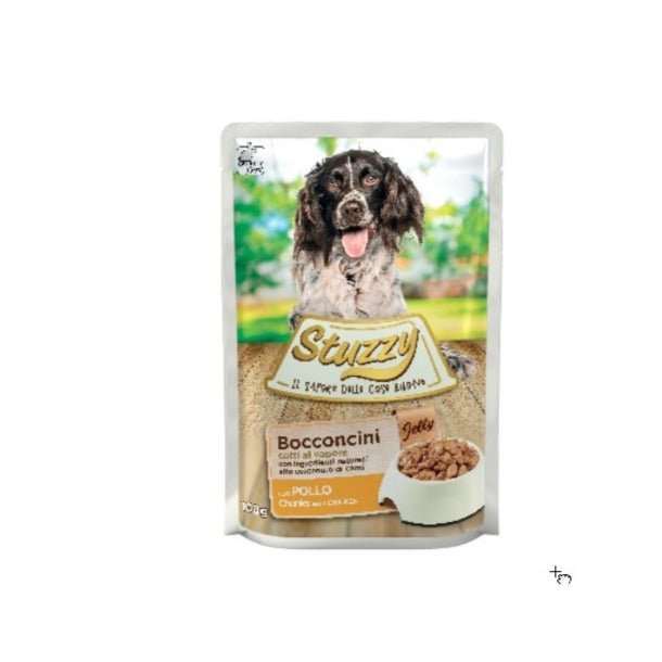 STUZZY - Stuzzy Dog Bocconcini Busta 100gr - Animalmania Store