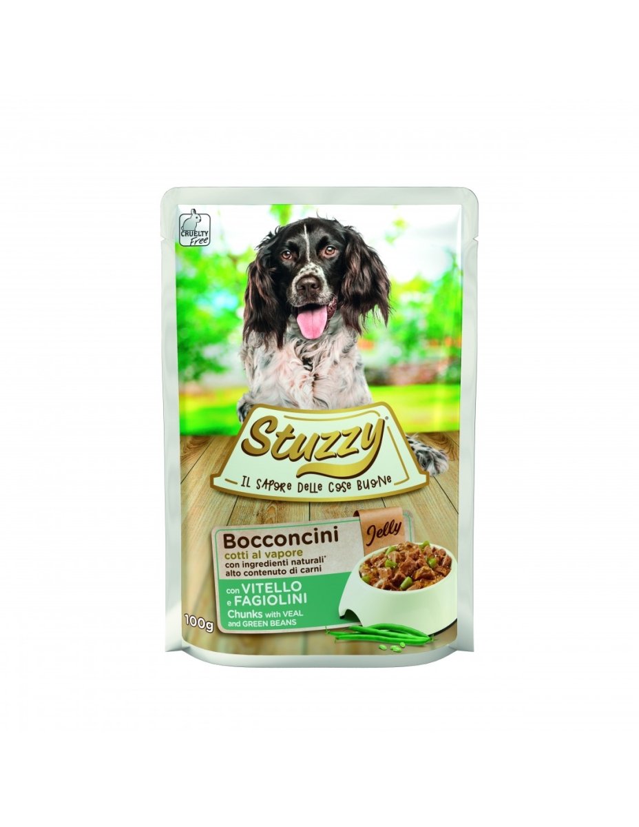 STUZZY - Stuzzy Dog Bocconcini Busta 100gr - Animalmania Store