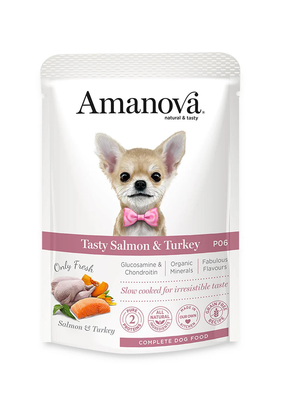 Amanova Cibo Per Cani Pouch 100gr