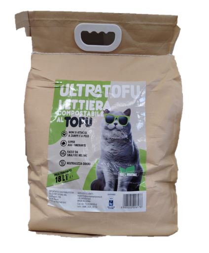 UltraTofu — Lettiera per gatti al Tofu