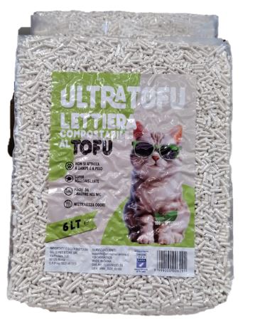 UltraTofu — Lettiera per gatti al Tofu