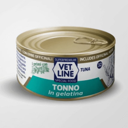 VetLine - Cibo Umido per Gatti Vet line in Gelatina 70G - Animalmania Store