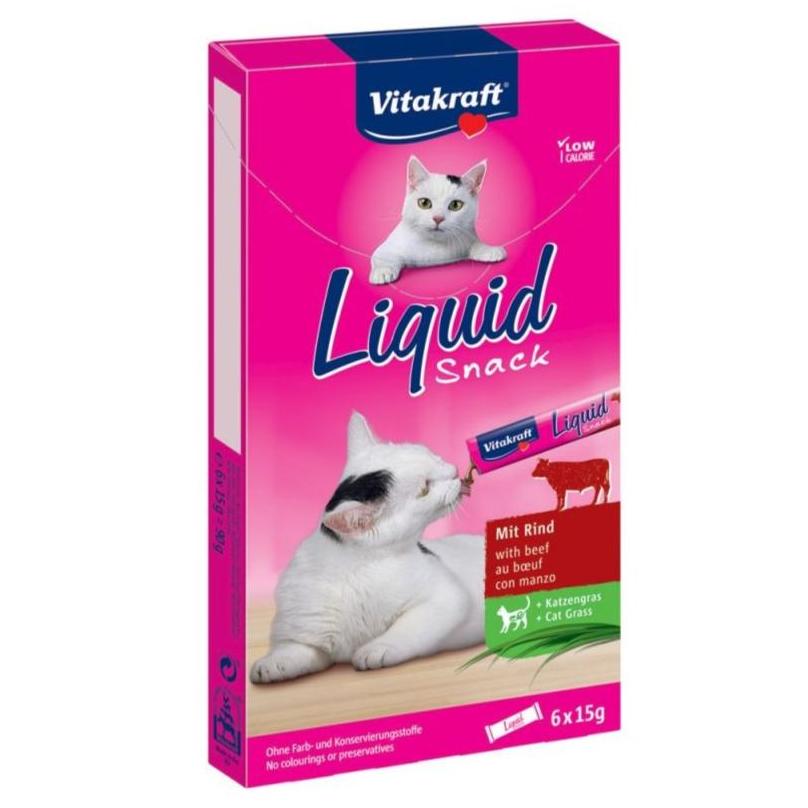 Vitakraft - Vitakraft Liquid Snack 6X15G - Animalmania Store