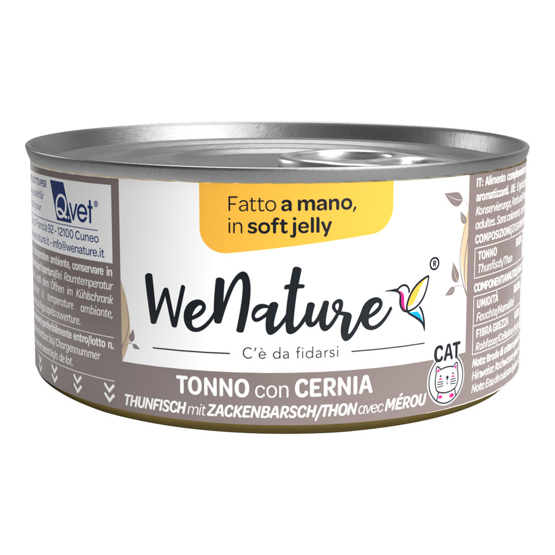 We Nature In Soft Jelly 85Gr tonno e cernia