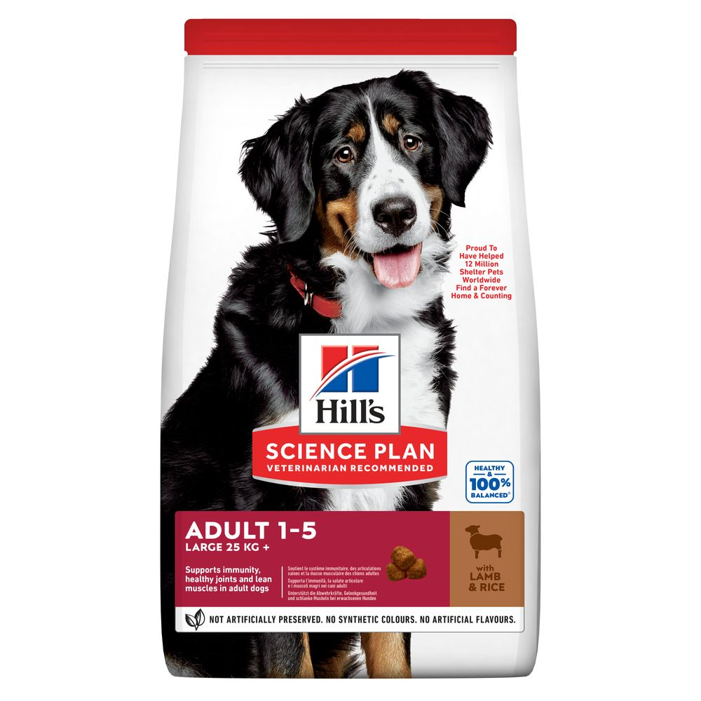 Hill's Science Plan - Hill's Science Plan Large Breed Adult Alimento per Cani con Agnello e Riso 14 kg - Animalmania Store