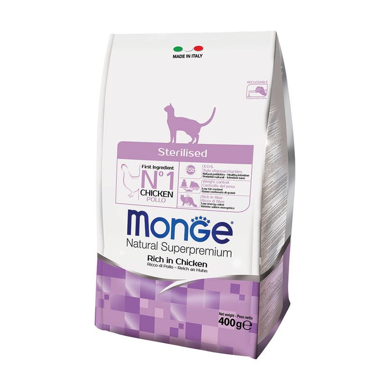 Monge - Monge Natural Superpremium Sterilised Gatto Adult Pollo - Animalmania Store